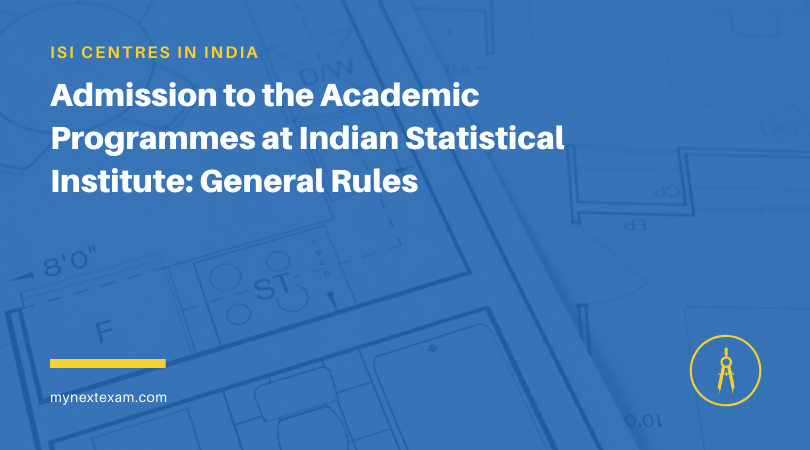 Admission to the Academic Programmes at Indian Statistical Institute