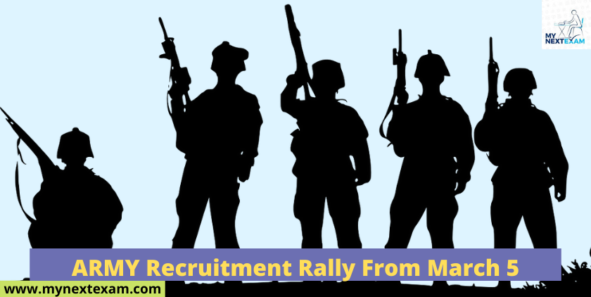 ARMY Recruitment Rally from March 5