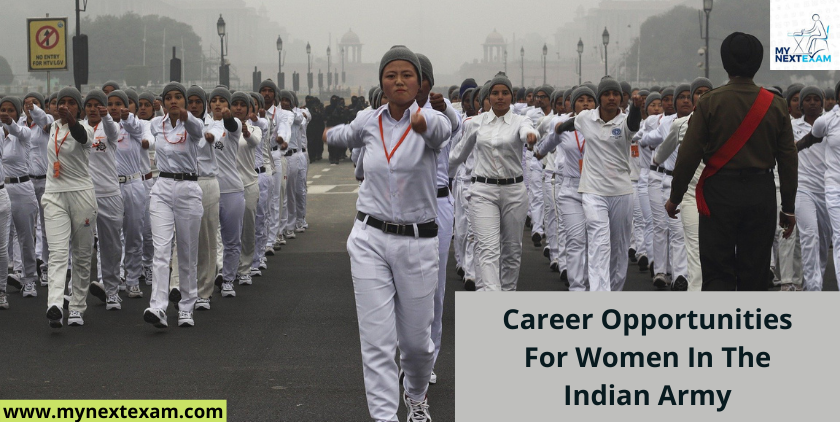 Career Opportunities For Women In The Indian Army