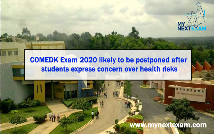 COMEDK Exam 2020 likely to be postponed after students express concern over health risks