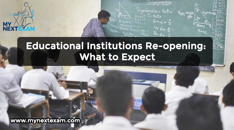 Educational Institutions Re-opening: What to Expect