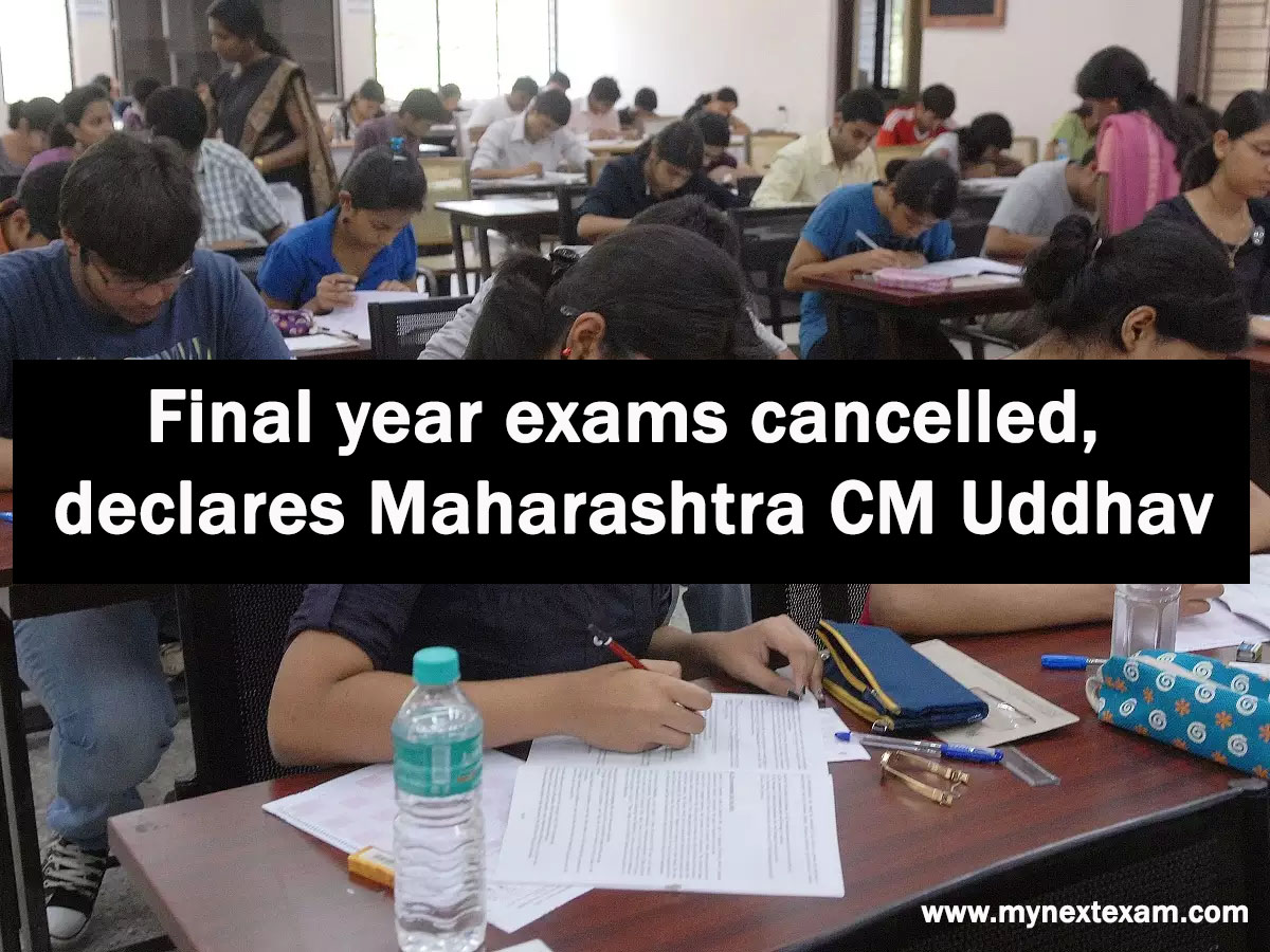 Final year exams cancelled, declares Maharashtra CM Uddhav