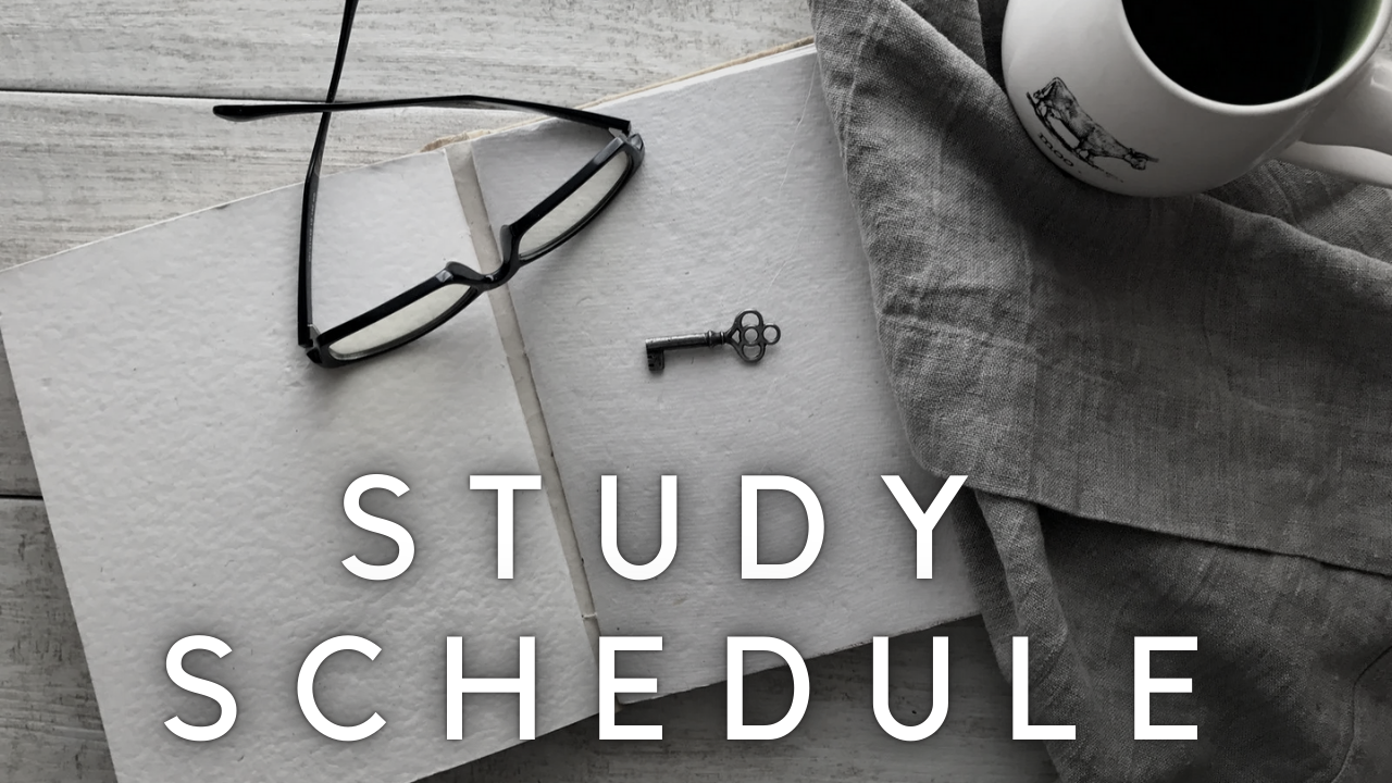 How to Make a Study Schedule for Exams