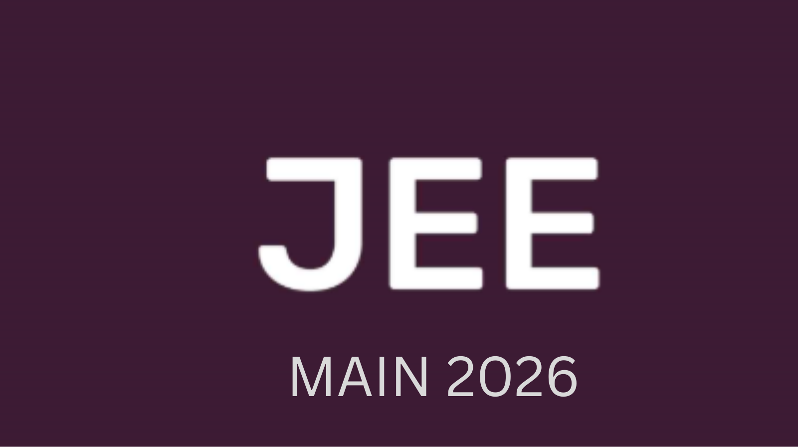 JEE Main 2026 Demo Portal