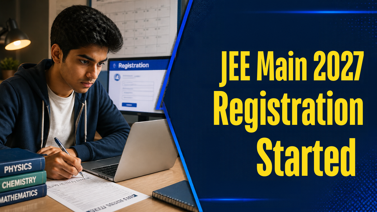 JEE Main 2027 Registration: Application Last Date, Late Fee, Exam Dates and Eligibility