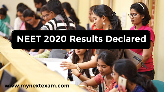 NEET 2020 Results Declared