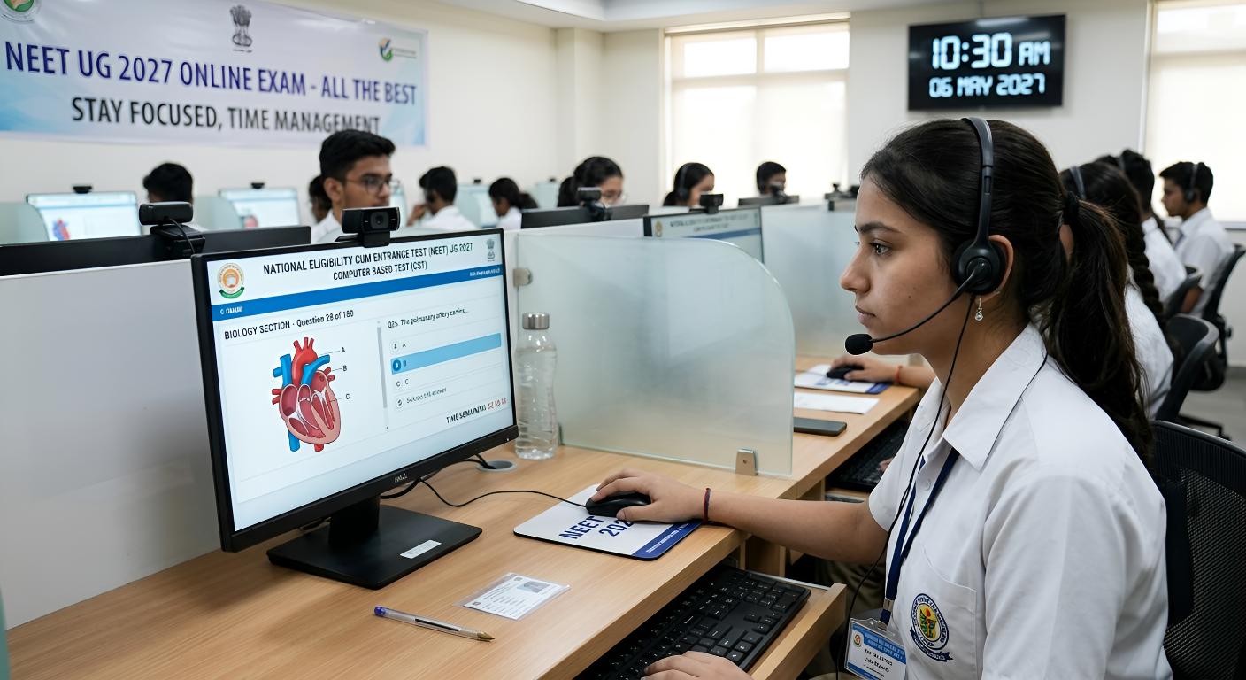 NEET UG 2027 to Be Conducted in CBT Mode: Education Minister Announces Major Exam Reform