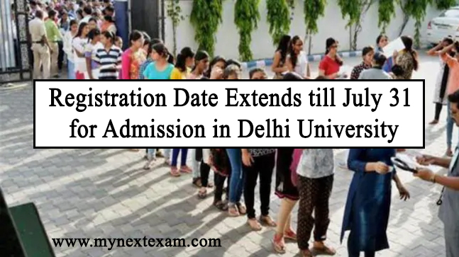 Registration Date Extends till July 31 for Admission in DU