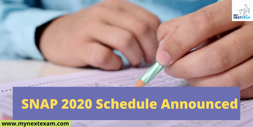 SNAP 2020 Schedule Announced