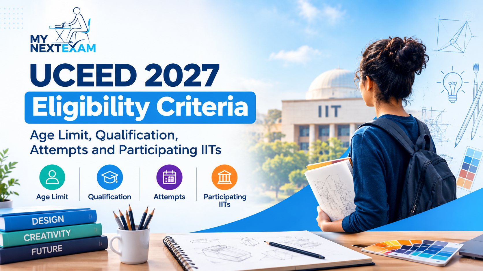 UCEED 2027 Eligibility Criteria: Age Limit, Qualification, Attempts and Participating IITs